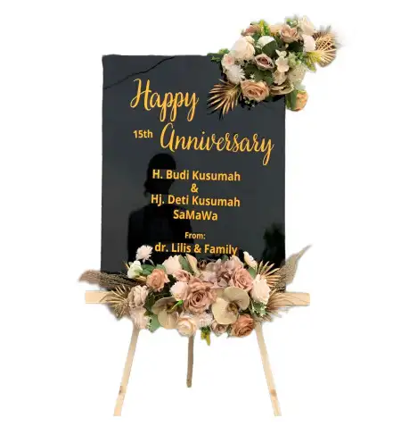 Papan Bunga Akrilik Bumiaji